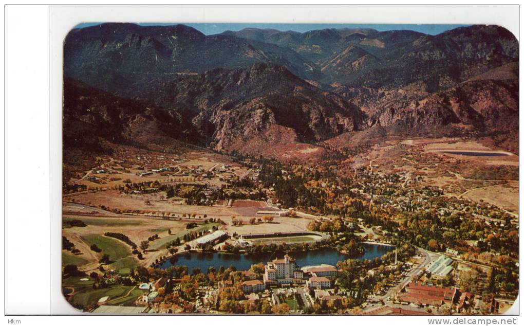 Air-view Of Braodmoor Hotel - Colorado Springs