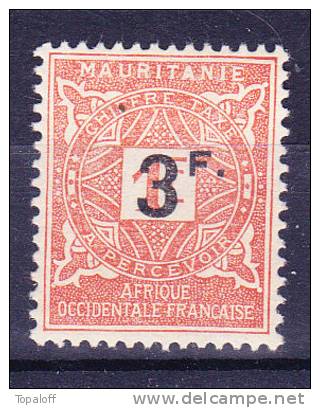 Mauritanie Taxe N°26 Neuf Charniere - Unused Stamps