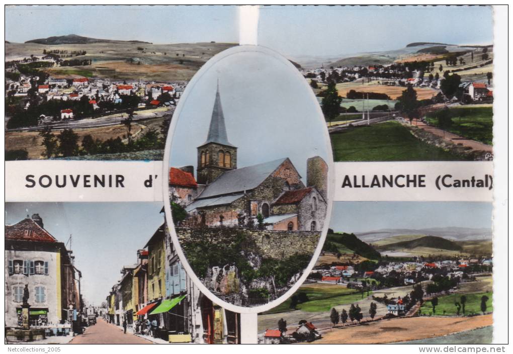 SOUVENIR D'ALLANCHE - MULTIVUES - 15 CANTAL - Allanche