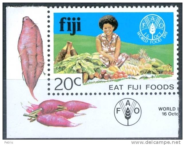 Fiji 1981 World Food Day FAO MNH** - Lot. 1034 - Contro La Fame