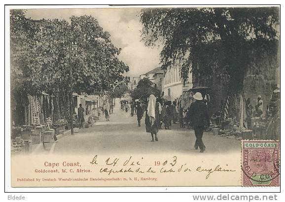 Cape Coast Gold Coast  1903 Stamped But Not P. Used Deutsch Westafricanische - Ghana - Gold Coast