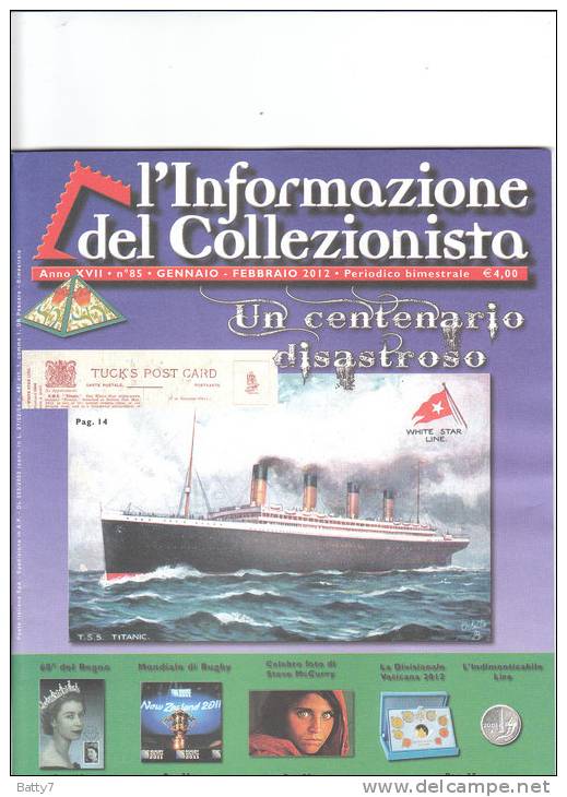 L´INFORMAZIONE DEL COLLEZIONISTA - FEBBRAIO 2012  - CONDIZIONI PERFETTE - Italienisch (ab 1941)