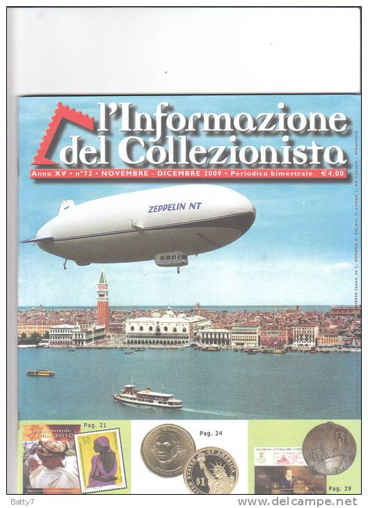 L´INFORMAZIONE DEL COLLEZIONISTA - DICEMBRE 2009  - CONDIZIONI PERFETTE - Italian (from 1941)