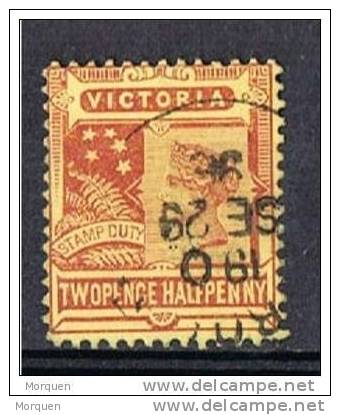 Lote 5 Sellos VICTORIA, Colonia Inglesa, Yvert Num 36, 85, 85a, 104, 128 º - Used Stamps