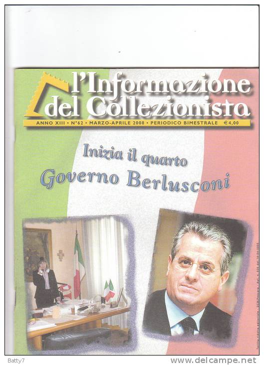 L´INFORMAZIONE DEL COLLEZIONISTA - MARZO APRILE 2008 - CONDIZIONI PERFETTE - Italian (from 1941)