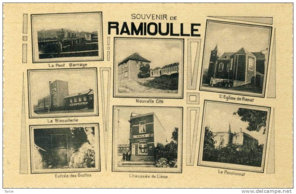Ramioulle - Souvenir De ... - Carte Multivues ( Voir Verso ) - Flémalle