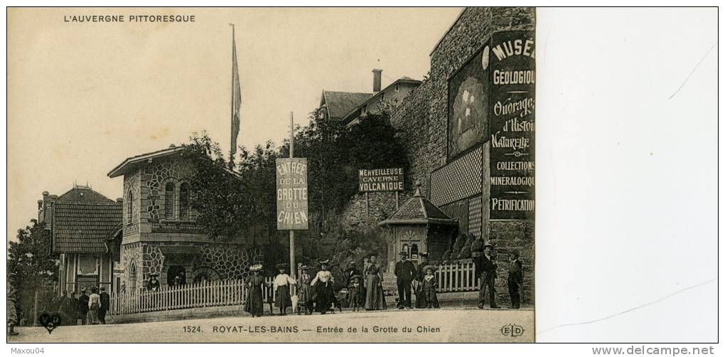 Puy De Dôme - Royat Les Bains - Entrée De La Grotte Du Chien - Royat