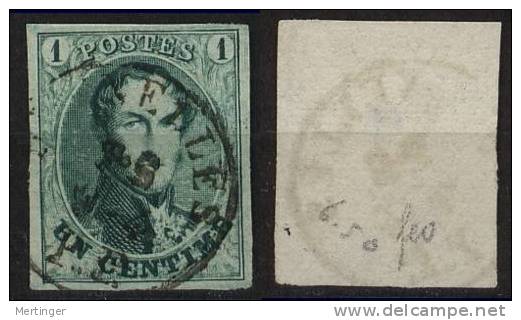 Belgien Belgium Mi# 6II Gest. M€ 130,- - 1858-1862 Medaillen (9/12)