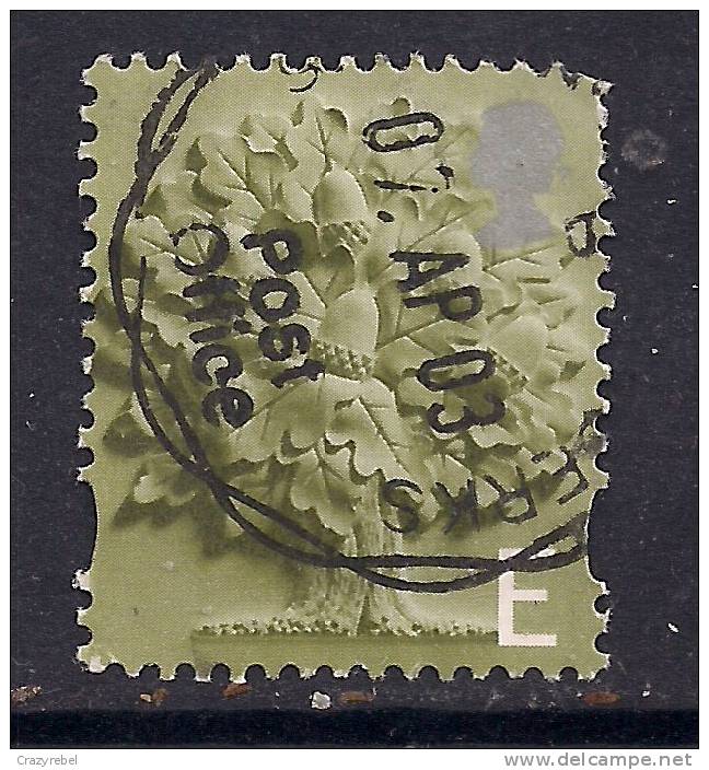 GB 2001 - 02 QE2 European Postage Definitive Oak Tree SG EN 3. ( C914 ) - England