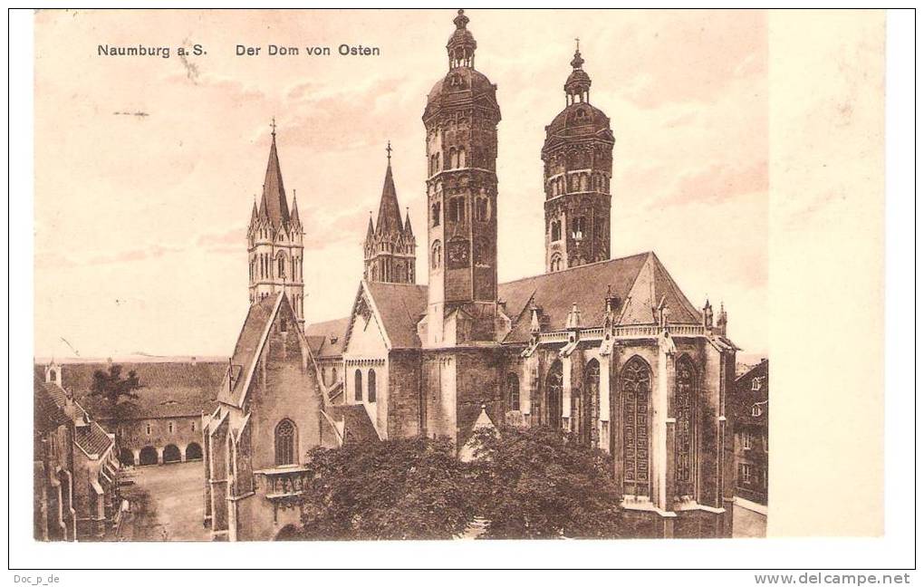 Deutschland - Naumburg An Der Saale - Der Dom Von Osten - 1930 - Naumburg (Saale)
