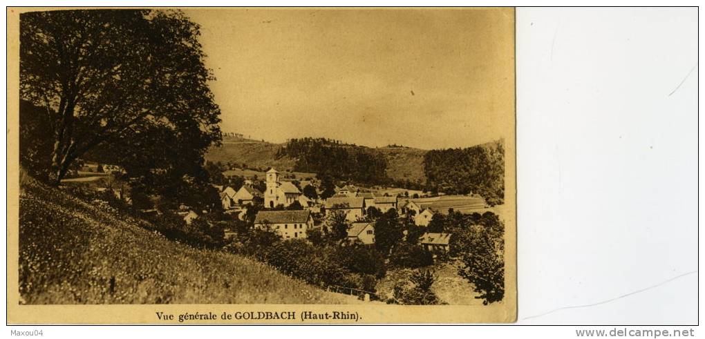 Haut Rhin - Goldbach - Vue Générale - Sonstige & Ohne Zuordnung