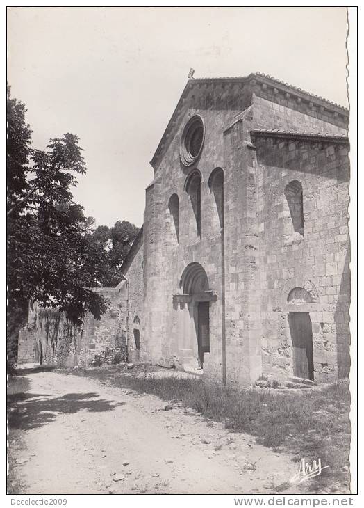 BR6934 Abbaye De Silvacanne Face Ouest   2 Scans - Lambesc