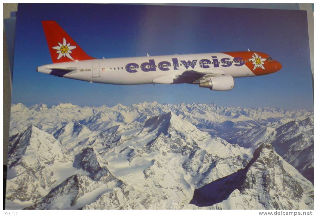 EDELWEISS AIR   A 320 214   HB IHX    AIRLINE ISSUE - 1946-....: Moderne