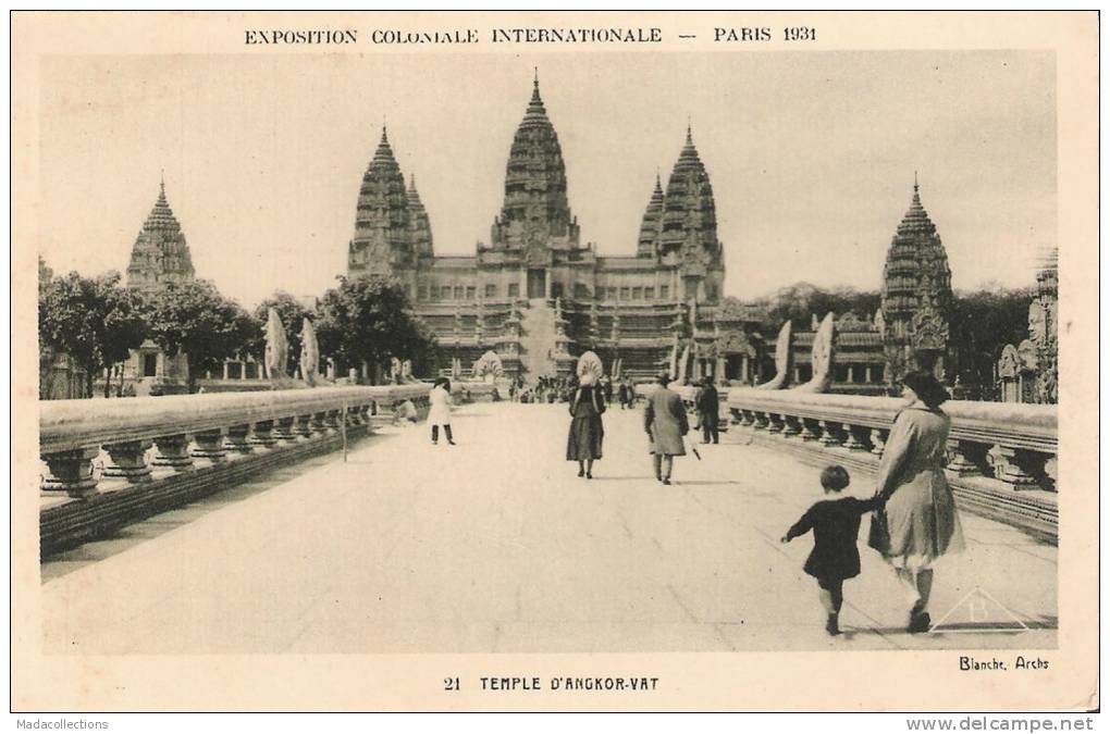 Exposition Coloniale Internationale 1931 : Le Temple D'Angkor-Vat - Sin Clasificación