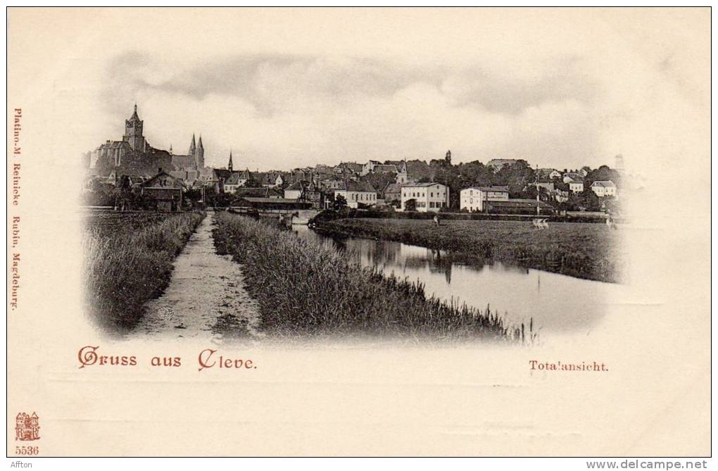 Gruss Aus Cleve 1898 Postcard - Kleve