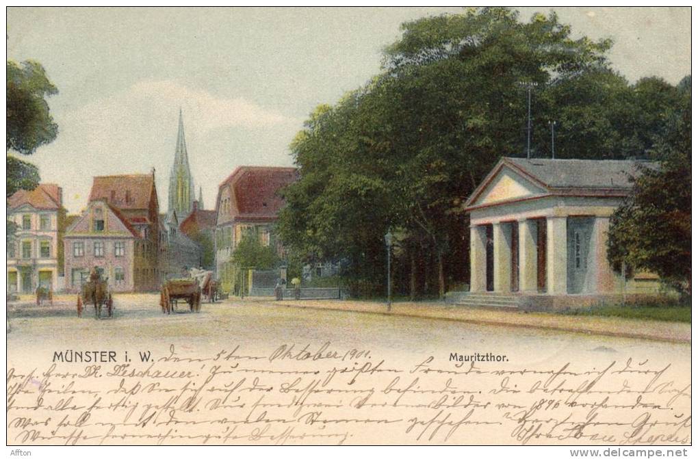 Munster I W 1900 Postcard - Muenster