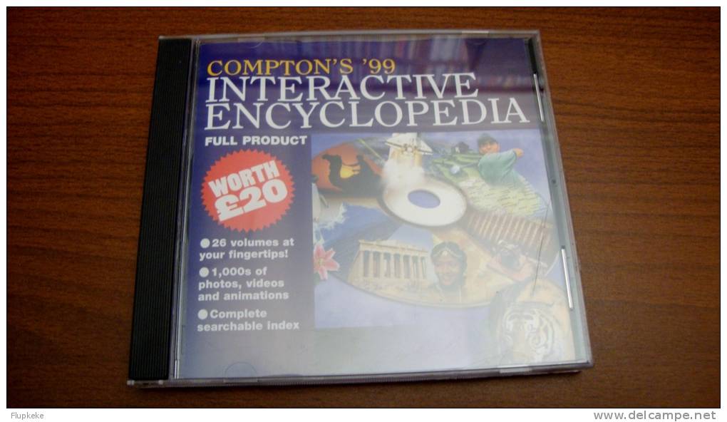 Compton's Interactive Encyclopedia 1999  Édition Sur Cd-Rom - Enzyklopädien