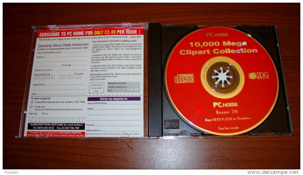 10000 Mega Cliarts Collection Pc Home Édition Sur Cd-Rom - Encyclopaedia