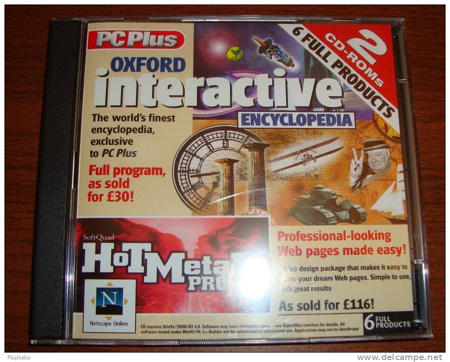 Oxford Interactive Encyclopedia 1999 Pc Plus Édition Sur Cd-Rom - Encyclopedieën