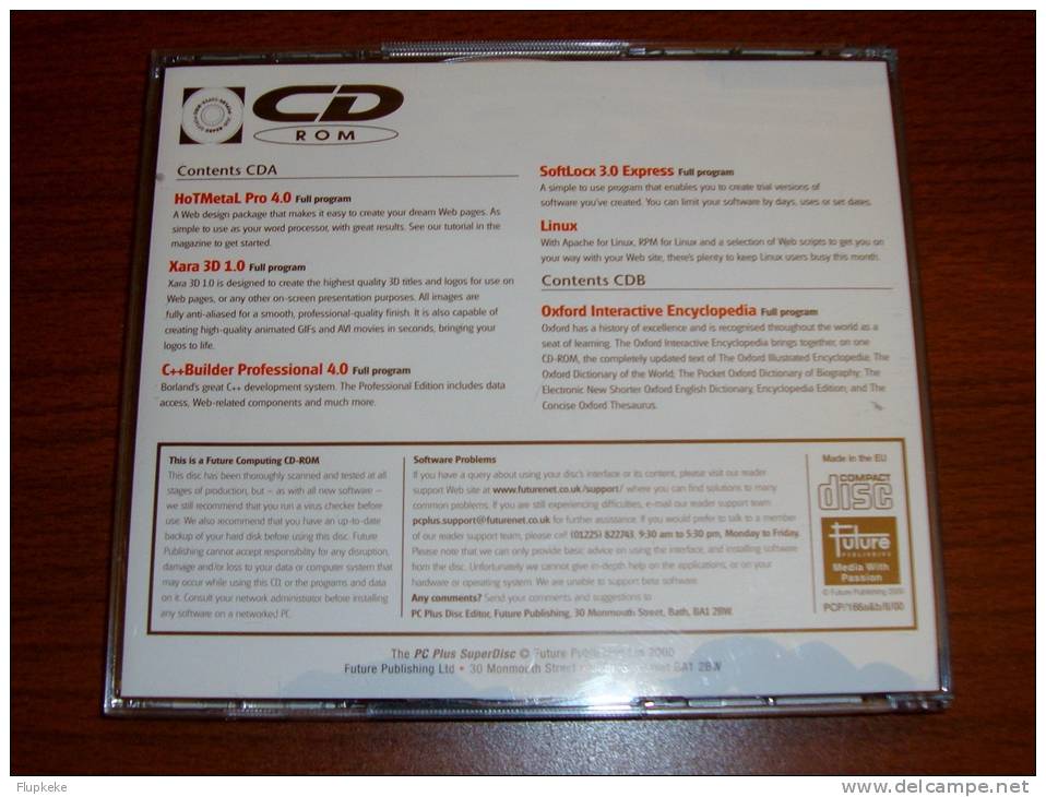 Oxford Interactive Encyclopedia 1999 Pc Plus Édition Sur Cd-Rom - Encyclopedieën