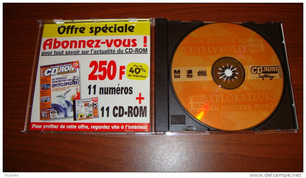 Explorateurs Du Nouveau Monde Softkey Édition Sur Cd-Rom - Enciclopedie