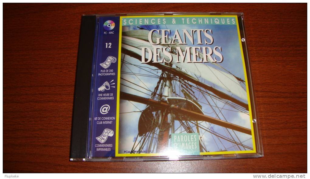 Géants Des Mers Sciences & Techniques Paroles D'Images 1997 Édition Sur Cd-Rom - Encyclopédies