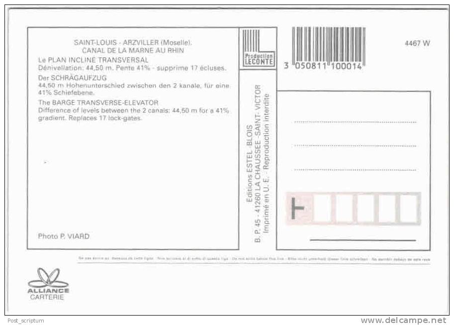 Saint Louis Arzviller - Croisière Sur Le Canal De La Marne Au Rhin - Arzviller