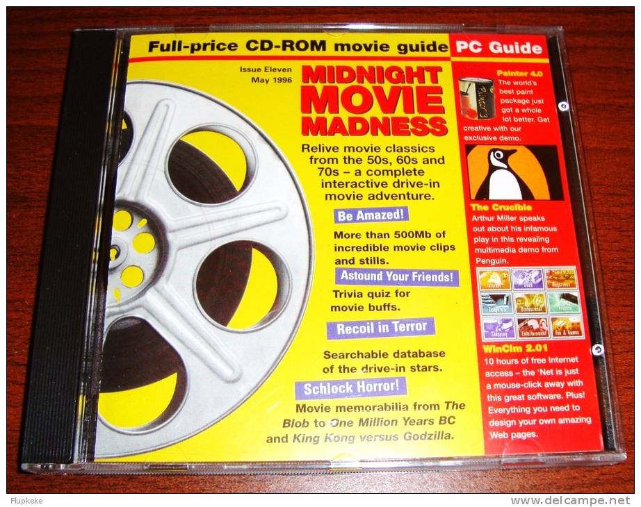 Midnight Movie Madness Relive Movie Classics From 50s 60s 70s Complete Drive-In Movie Adventure  Édition Sur Cd-Rom - Encyclopaedia