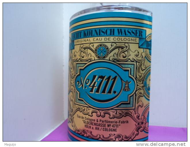 " 4711" ORIGINAL EAU DE COLOGNE  800 ML VIDE  LIRE !!! - Miniaturen Flesjes Dame (zonder Doos)