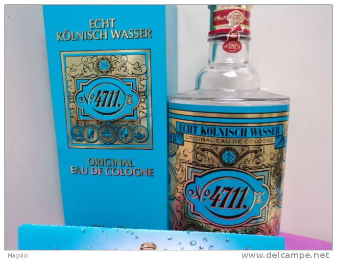 " 4711" ORIGINAL EAU DE COLOGNE  800 ML VIDE  + BOITE LIRE !!! - Miniatures Femmes (avec Boite)