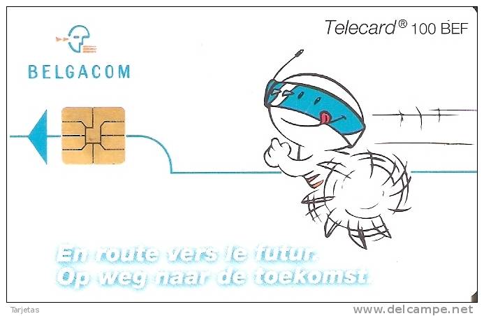 TARJETA PRIVADA DE BELGICA DE BELGACOM - Con Chip