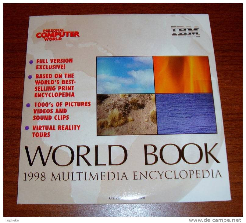 World Book 1998 Multimedia Encyclopedia IBM Édition Sur Cd-Rom - Encyclopaedia