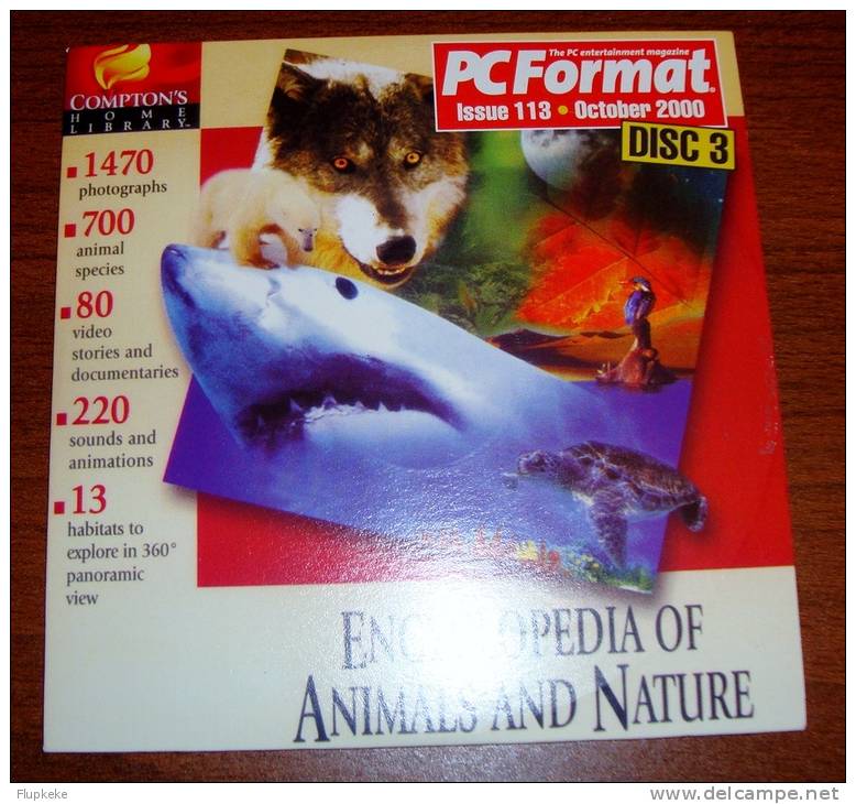 Compton´s Encyclopedia Of Animals And Nature Édition Sur Cd-Rom - Enzyklopädien