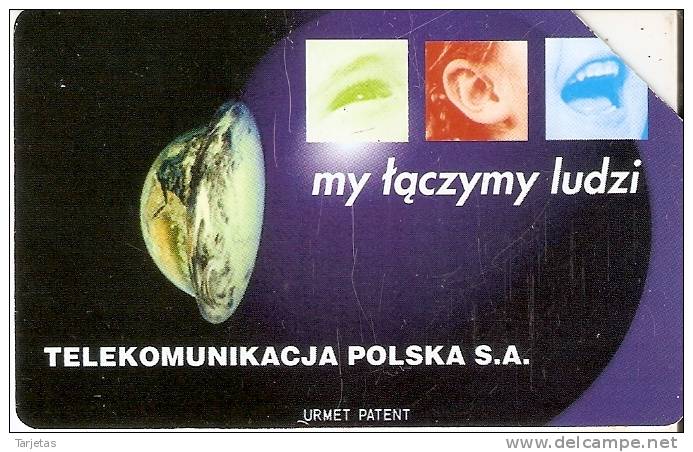 TARJETA DE POLONIA DEL PLANETA TIERRA (PLANET) - Astronomie