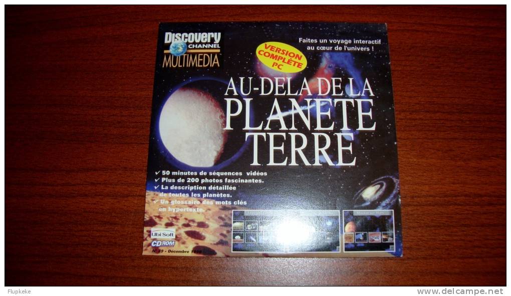 Au-Delà De La Planète Terre Discovery Channel 1998 Édition Sur Cd-Rom - Encyclopédies