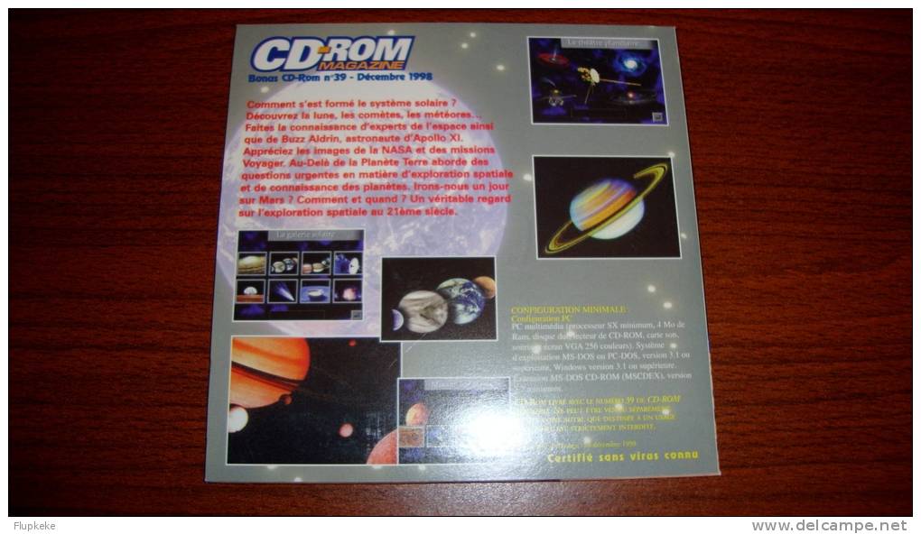 Au-Delà De La Planète Terre Discovery Channel 1998 Édition Sur Cd-Rom - Encyclopedieën