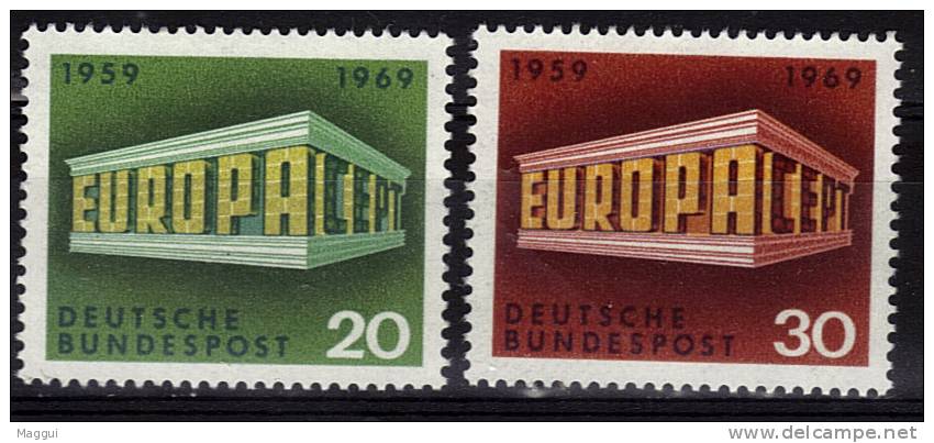 ALLEMAGNE  N°  446/47**  Europa - 1969