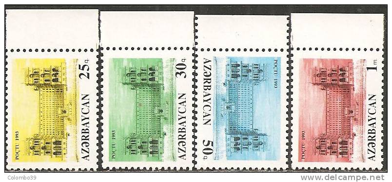 Azerbaigian  1992  MNH  -  Yv. 94/97 - Azerbaijan