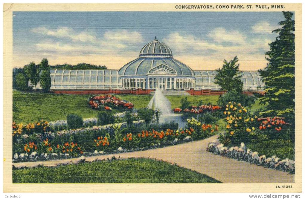 Conservatory Como Park St Paul  Minn  Cpa - St Paul