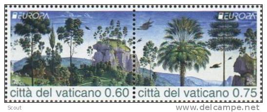VATICANO – VATICAN CITY - VATICAN - 2011 - EUROPA - 2 Francobolli - ** MNH - Unused Stamps