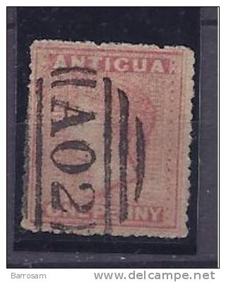 Antigua1863-7:  Scott2 Used With Wmk. - 1858-1960 Crown Colony