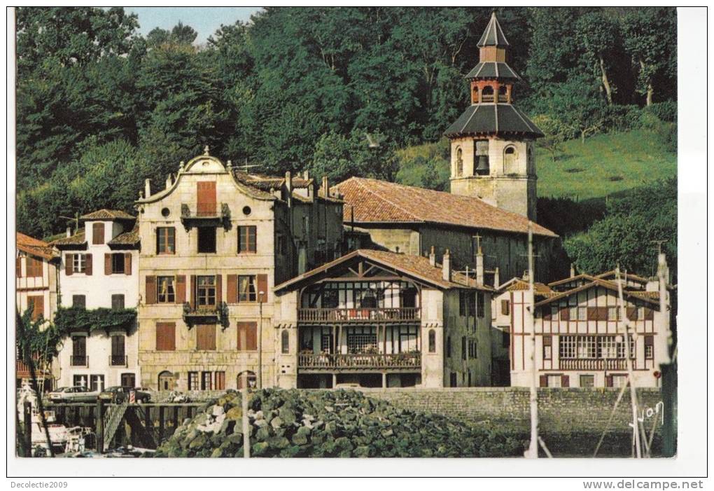 BR8702 Ciboure A Gauche La Maison Ou Naquit Maurice Ravel   2 Scans - Ciboure