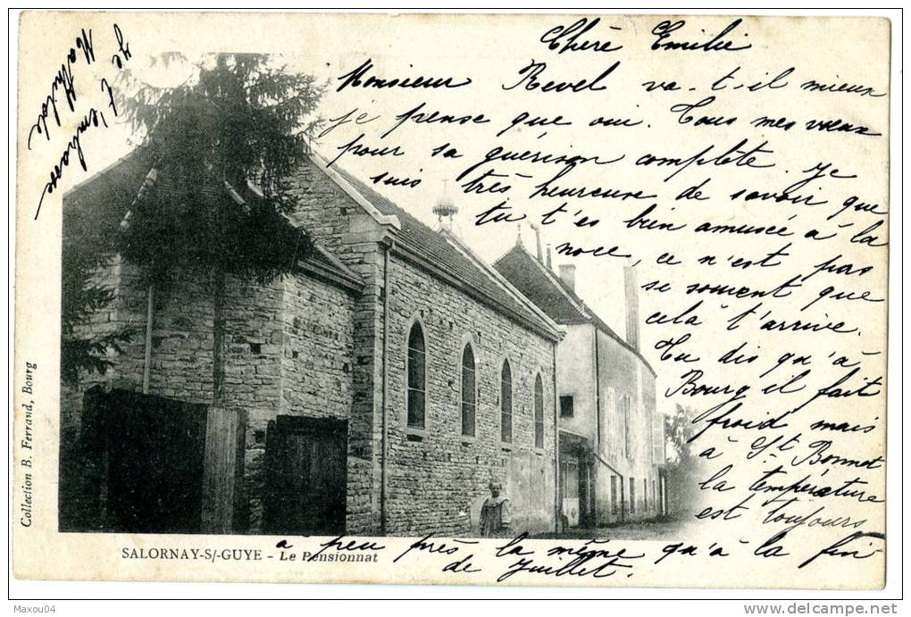 Saône Et Loire - Salornay Sur Guye - Le Pensionnat - Other & Unclassified