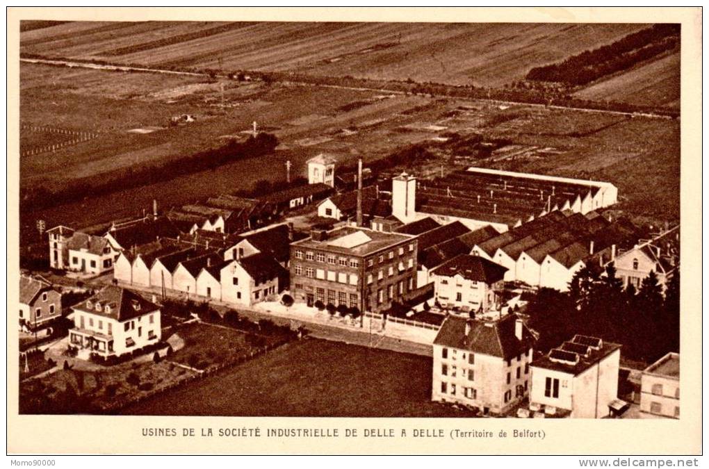 DELLE : Usines De La Société Industrielle De Delle - Delle