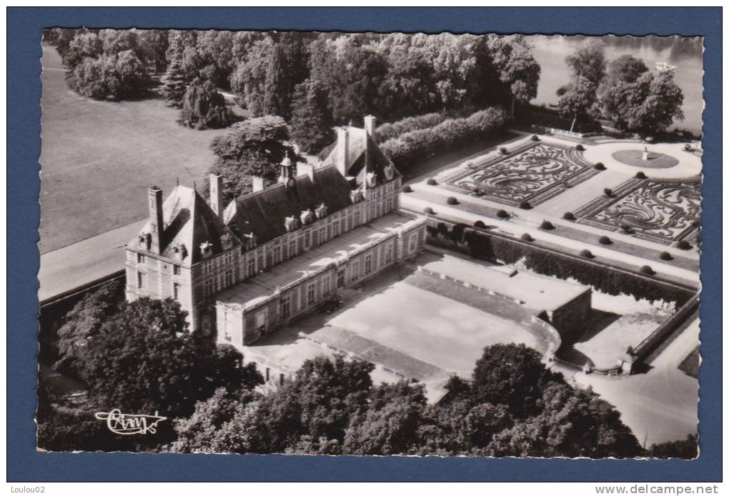 78 - ROSNY SUR SEINE- Vue Aerienne Le Chateau - Bord Dentele -  Très Bon état - Rosny Sur Seine