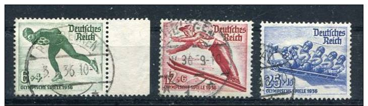 Olympische Winterspiele   Mi.  600-602    O/used   EUR 13   Siehe  Bild - Used Stamps