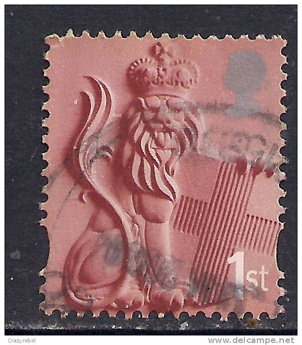 GB 2001 - 2002 QE2 1ST CLASS DEFINITIVE LION & SHIELD USED STAMP SG EN 2.. ( F301 ) - Angleterre