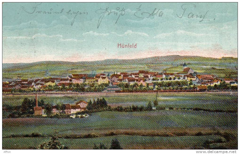 Hunfel 1900 Postcard - Huenfeld