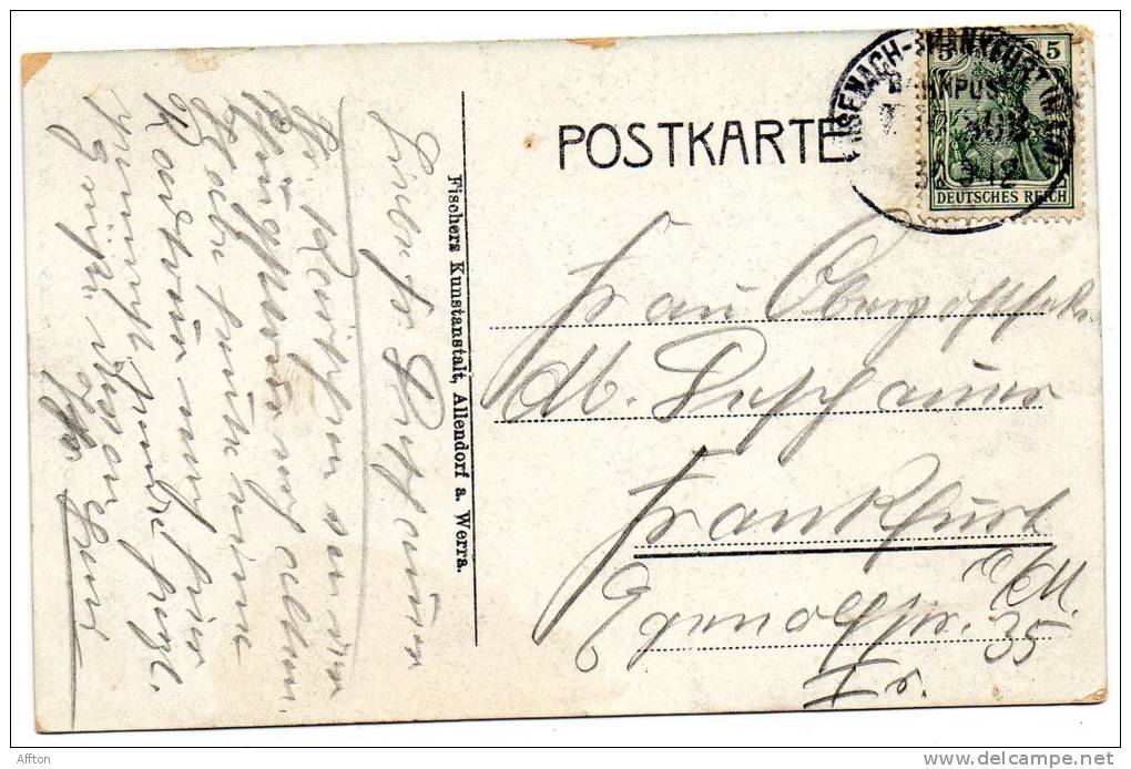 Hunfel 1900 Postcard - Hünfeld