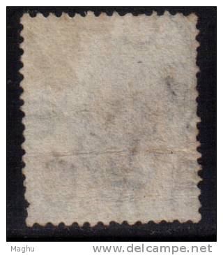 Ceylon Used 1912, R5/- King George V, KG Multi Crown,  ( Cond., Paper Thin, Creased, As Scan) - Ceylon (...-1947)